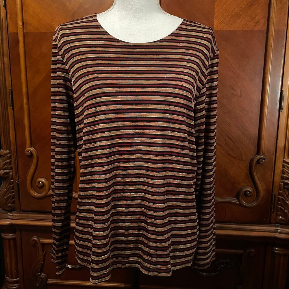 "Marchetta" Striped  Top
